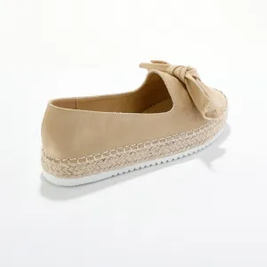 Mokasíny espadrilky s mašľou
