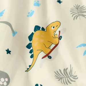 Detská bavlnená posteľná bielizeň s motívom Dinosaury