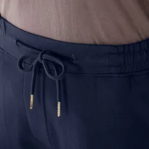 Moltonové jogging nohavice s pružným pásom