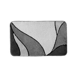 Veľmi hebká a hustá kúpeľňová predložka, motív Rastliny