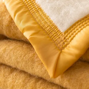 Dvojfarebná vlnená prikrývka 600g/m2