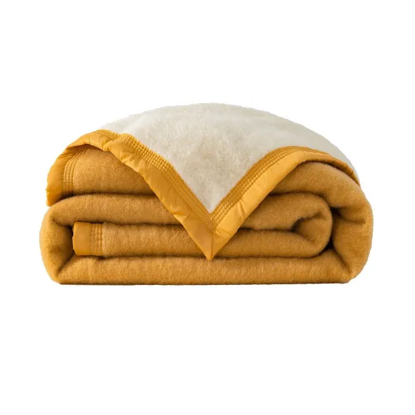 Dvojfarebná vlnená prikrývka 600g/m2