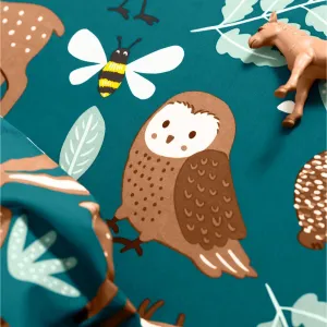 Detsk posteľná bielizeň s motívom Medvedíka z bio bavlny, eco-friendly