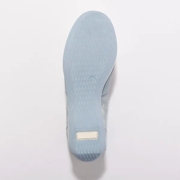 Kožené tenisky na zips, klinová podrážka
