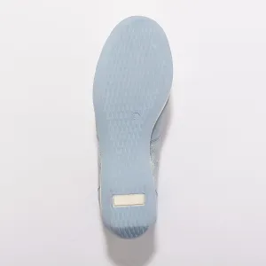 Kožené tenisky na zips, klinová podrážka