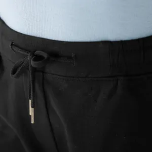 Moltonové jogging nohavice s pružným pásom