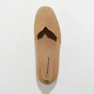 Kožené balerínky na kline