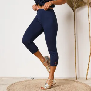 3/4 legíny s macramé
