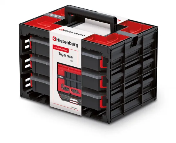 Prenosný box s organizérmi TAGER