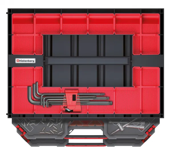 Prenosný box s organizérmi TAGER