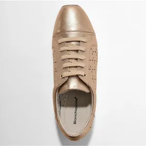 Kožené ažúrové tenisky