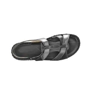 Kožené dvojfarebné pohodlné sandále