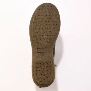 Kožené vysoké topánky so šnúrkami a zipsom
