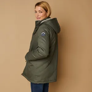 Nepremokavá parka s fleecovou podšívkou
