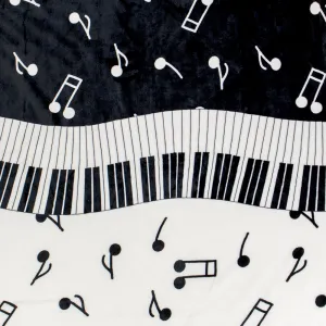 Baránková deka Music