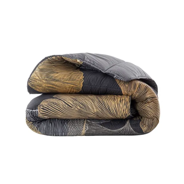 Prikrývka s potlačou Ginkgo, polyester, 200 g/m2