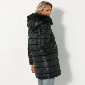 Obojstranná parka/bunda 2 v 1 s kapucňou