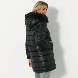Obojstranná parka/bunda 2 v 1 s kapucňou