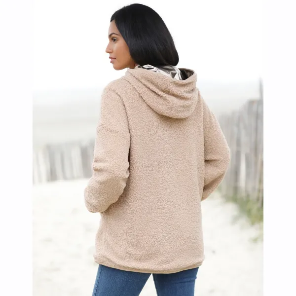 Obojstranná parka, buklé/metalická