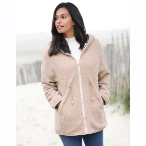 Obojstranná parka, buklé/metalická
