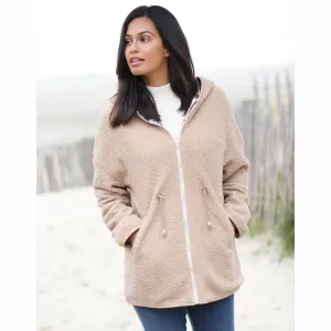 Obojstranná parka, buklé/metalická