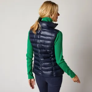 Nepremokavá prešívaná vesta na zips