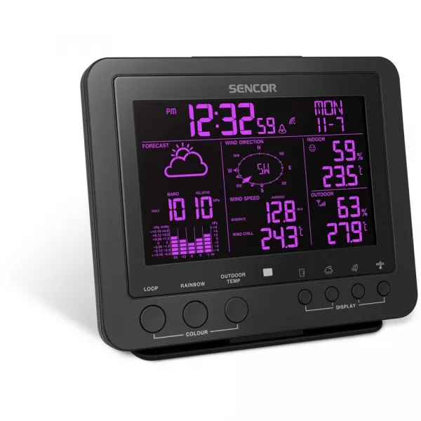 Profesionálne meteostanica SENCOR SWS 9700