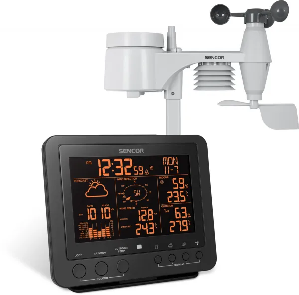 Profesionálne meteostanica SENCOR SWS 9700