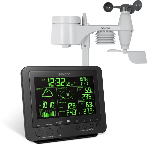 Profesionálne meteostanica SENCOR SWS 9700