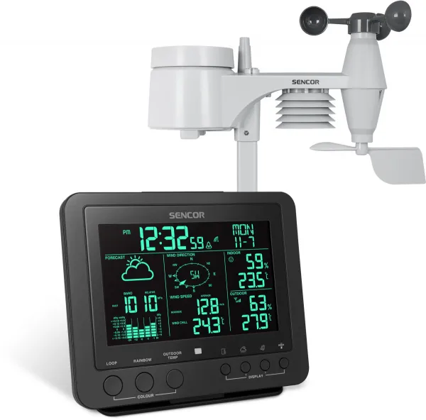 Profesionálne meteostanica SENCOR SWS 9700