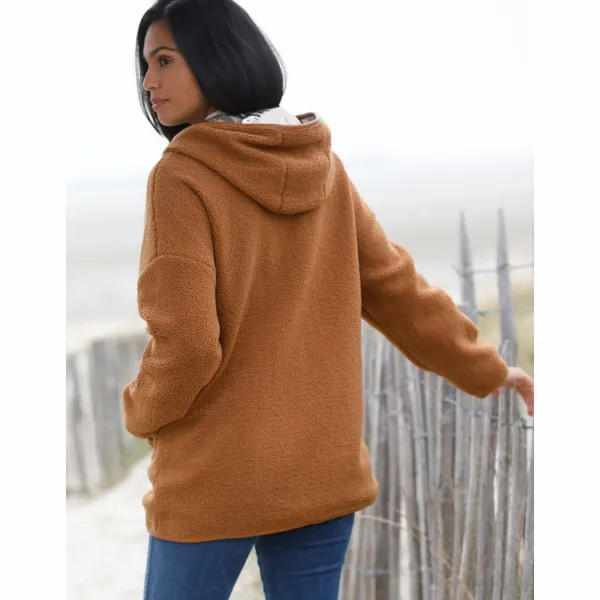 Obojstranná parka, buklé/metalická