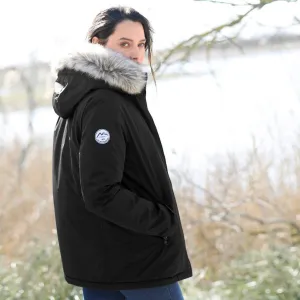 Nepremokavá parka na zips, s odopínacou kapucňou