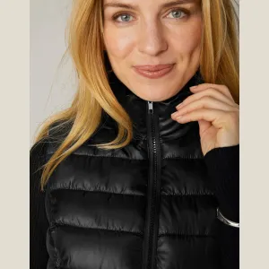 Nepremokavá prešívaná vesta na zips