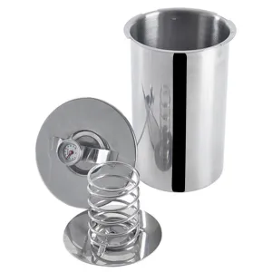 Šunkovar s teplomerom priemer 10 cm