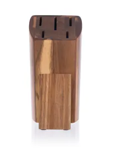 Stojan drevený pre 5 nožov