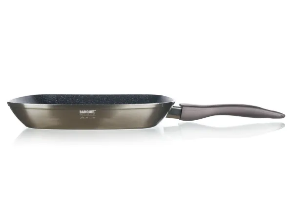 Panvica steaková METALLIC PLATINUM