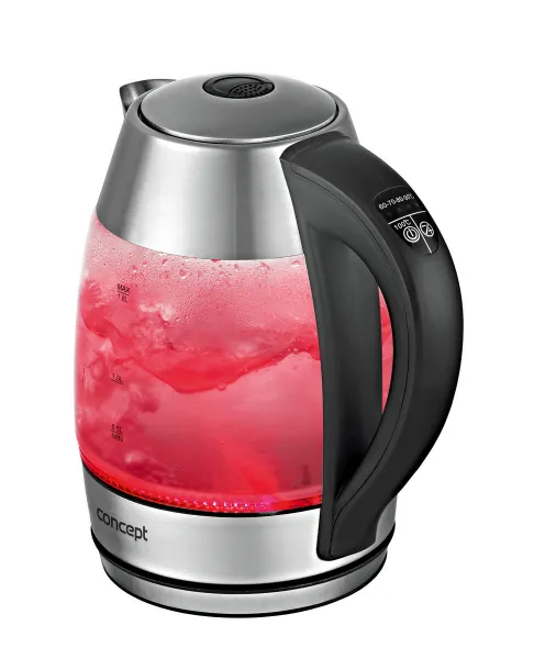 Rýchlovarná kanvica sklenená 1,8 l CONCEPT RK 4065