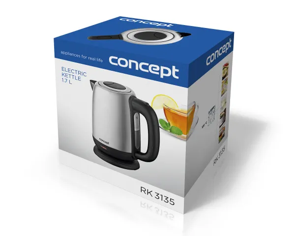 Rýchlovarná kanvica nerezová 1,7 l CONCEPT RK 3135