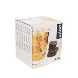 Poháre dvojstenné sklo 330 ml
