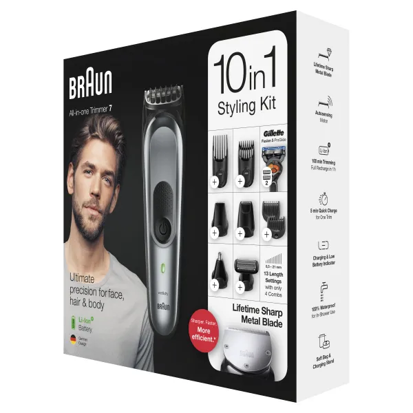 Multifunkčný zastrihávač BRAUN MGK 7221