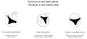 Menštruačné nohavičky Snuggs - silná menštruácia