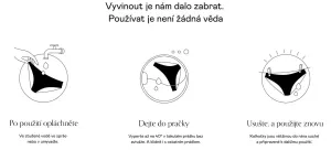 Menštruačné nohavičky Snuggs - silná menštruácia