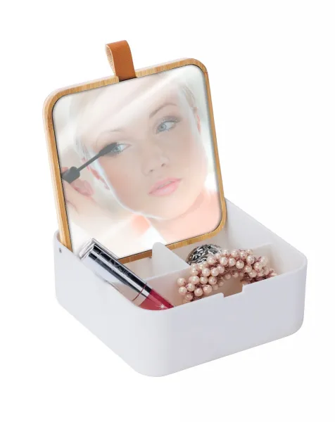 Kozmetický organizér so zrkadlom Wenko