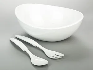Šalátový set biela