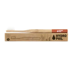 Hydrophil Bambusová kefka (medium) Farba: Červená