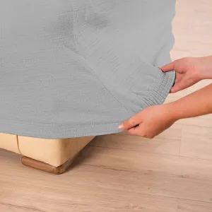 Jednofarebný pružný poťah na kreslo a pohovku