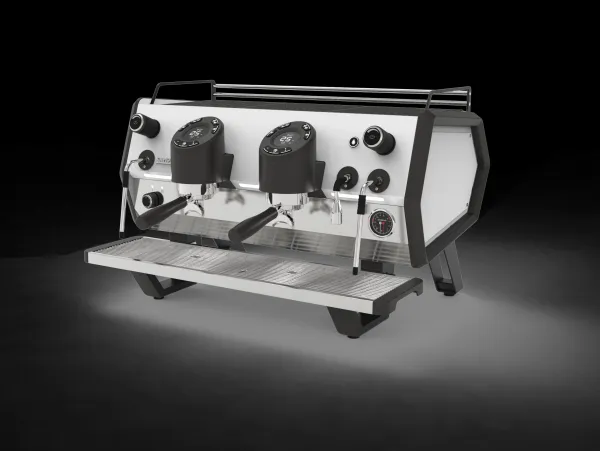 Profesionálny pákový kávovar Sanremo  D8 2GR, PID, LED, White/Black