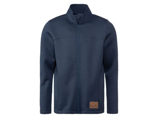 Livergy® Pánska flaušová mikina (M (48/50), navy modrá)