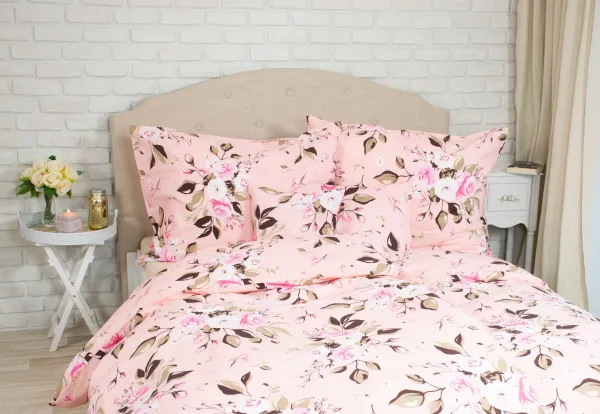 Bavlnená bielizeň FLORAL PINK