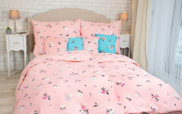 Bavlnená bielizeň  FLORIS PINK